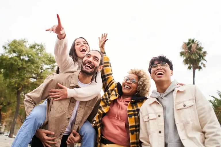 Peerwave-happy-young-Peerwave-people-from-diverse-cultures-races-taking-selfie-outdoors-cheerful-friends-having-fun (1)